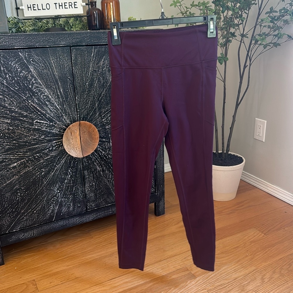 Leggings - Victoria’s Secret, Burgundy, Size 4